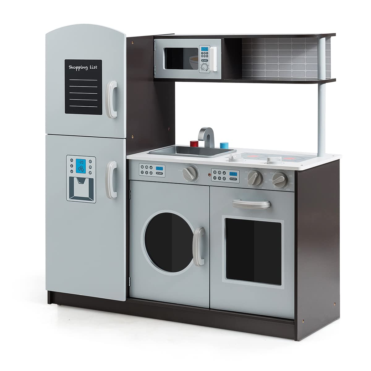 Foto 1 | Set De Juego De Cocina Costzon Kids De Madera Con Sonido Realista 3+ - Venta Internacional.