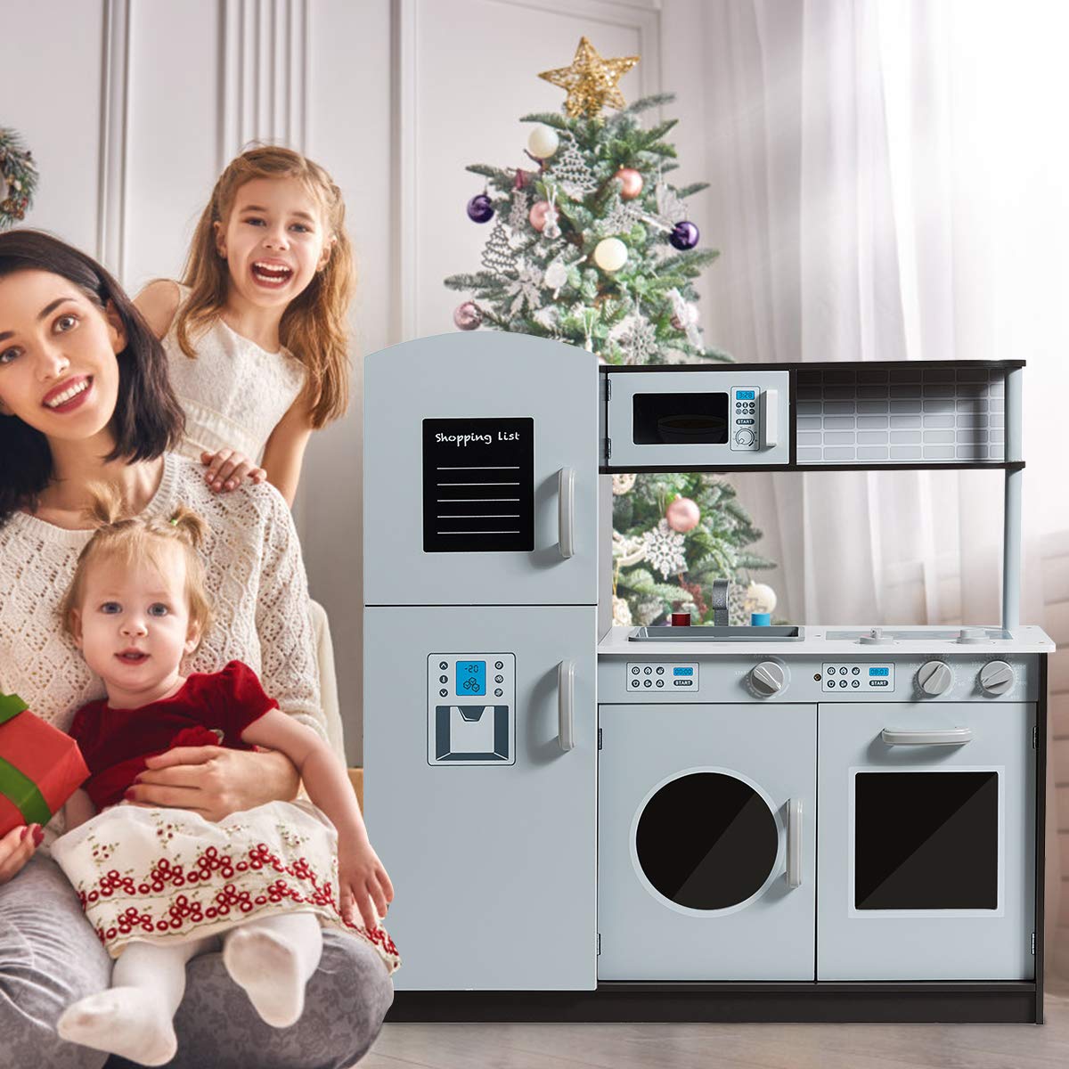 Foto 2 | Set De Juego De Cocina Costzon Kids De Madera Con Sonido Realista 3+ - Venta Internacional.