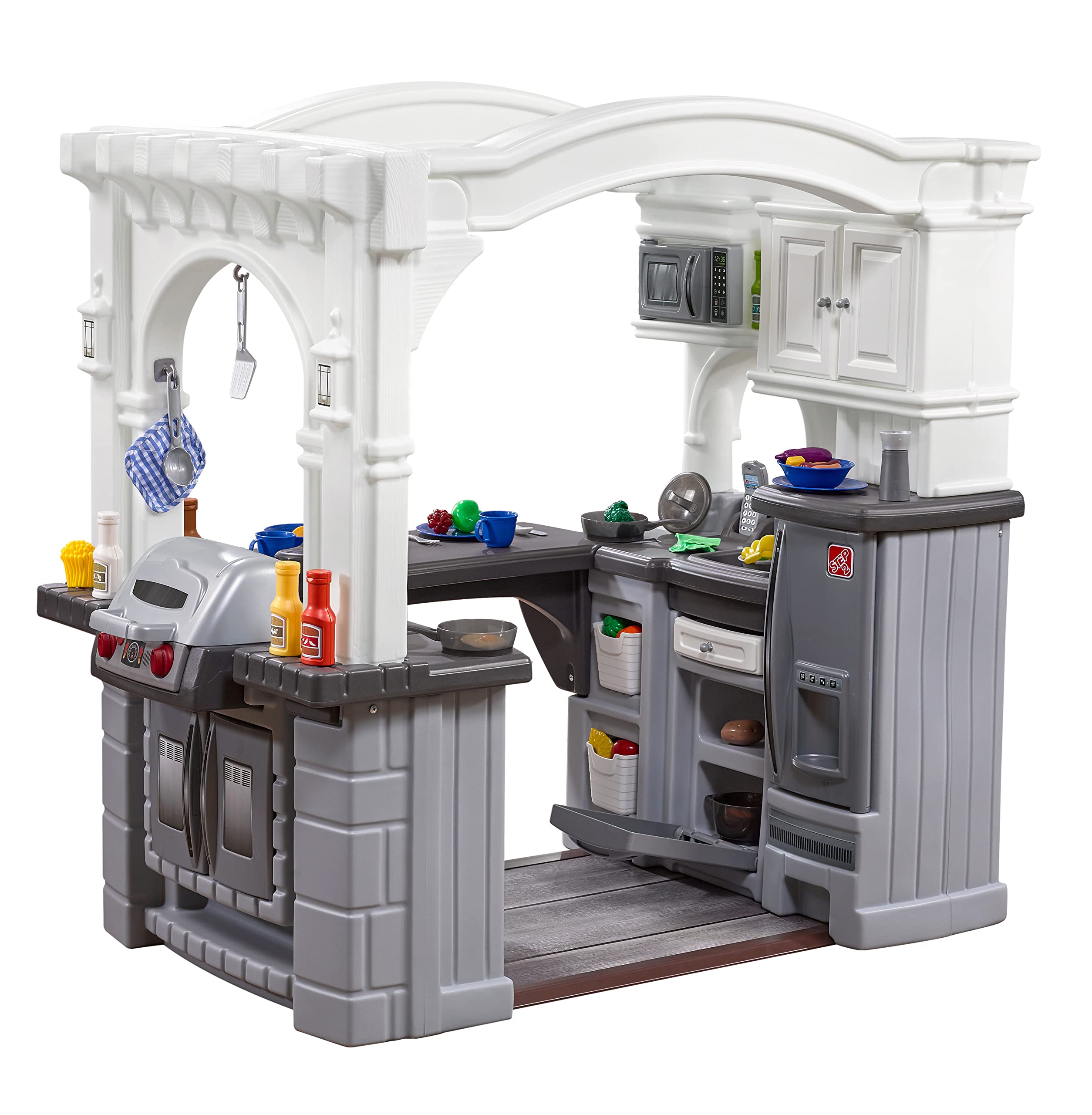 Foto 2 pulgar | Playset Step2 Grand Walk-in Kitchen & Grill Con Juego De 103 Piezas - Venta Internacional.