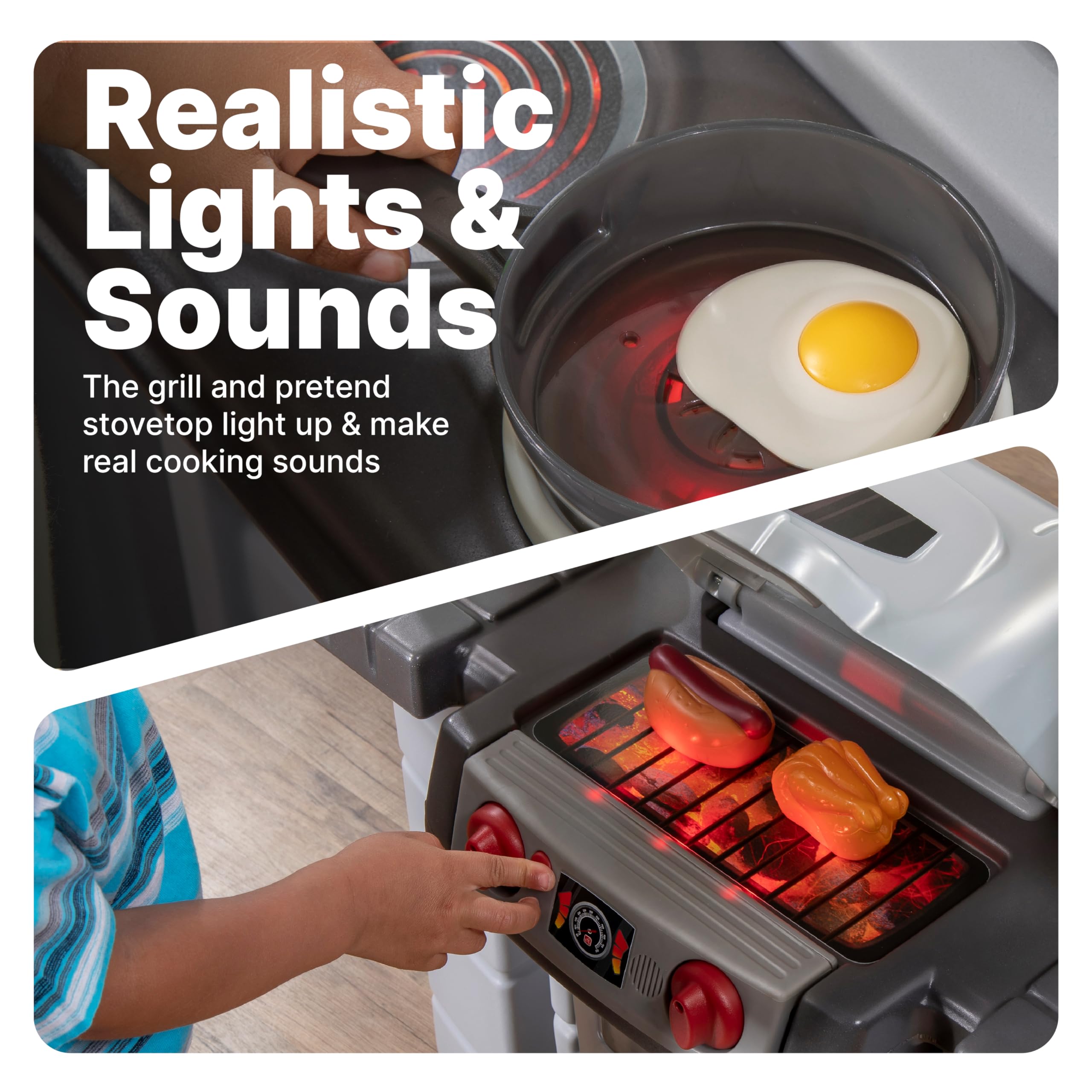 Foto 4 pulgar | Playset Step2 Grand Walk-in Kitchen & Grill Con Juego De 103 Piezas - Venta Internacional.
