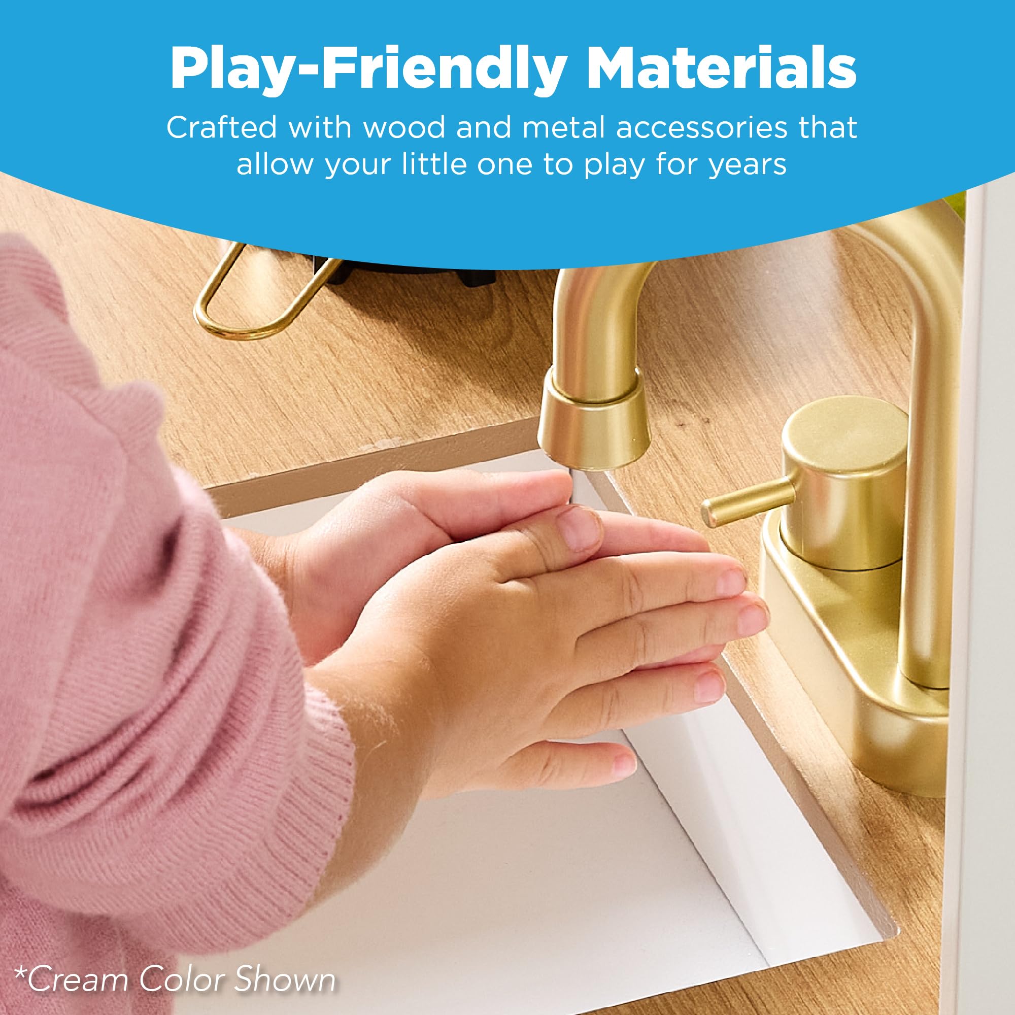 Foto 7 pulgar | Casa De Campo Play Kitchen Best Choice Products Con Almacenamiento De Juguetes - Venta Internacional.
