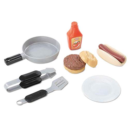 Foto 8 pulgar | Parrilla De Barbacoa Toy Little Tikes Cook 'n Grow, Gris, Para Niños - Venta Internacional.