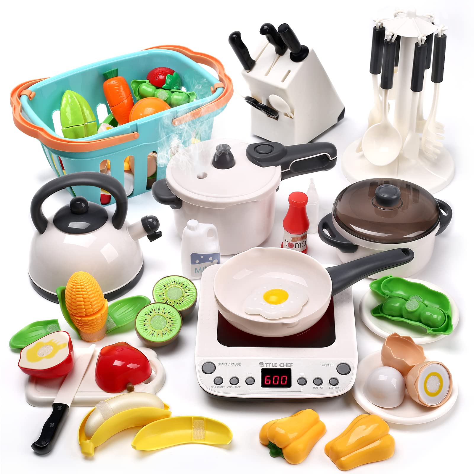 Foto 2 pulgar | Juguete de Cocina Cute Stone con Utensilios para Niños - Venta Internacional