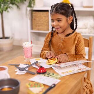 Foto 2 | Set Restaurant Play Set Melissa & Doug Star Diner 41 Piezas - Venta Internacional