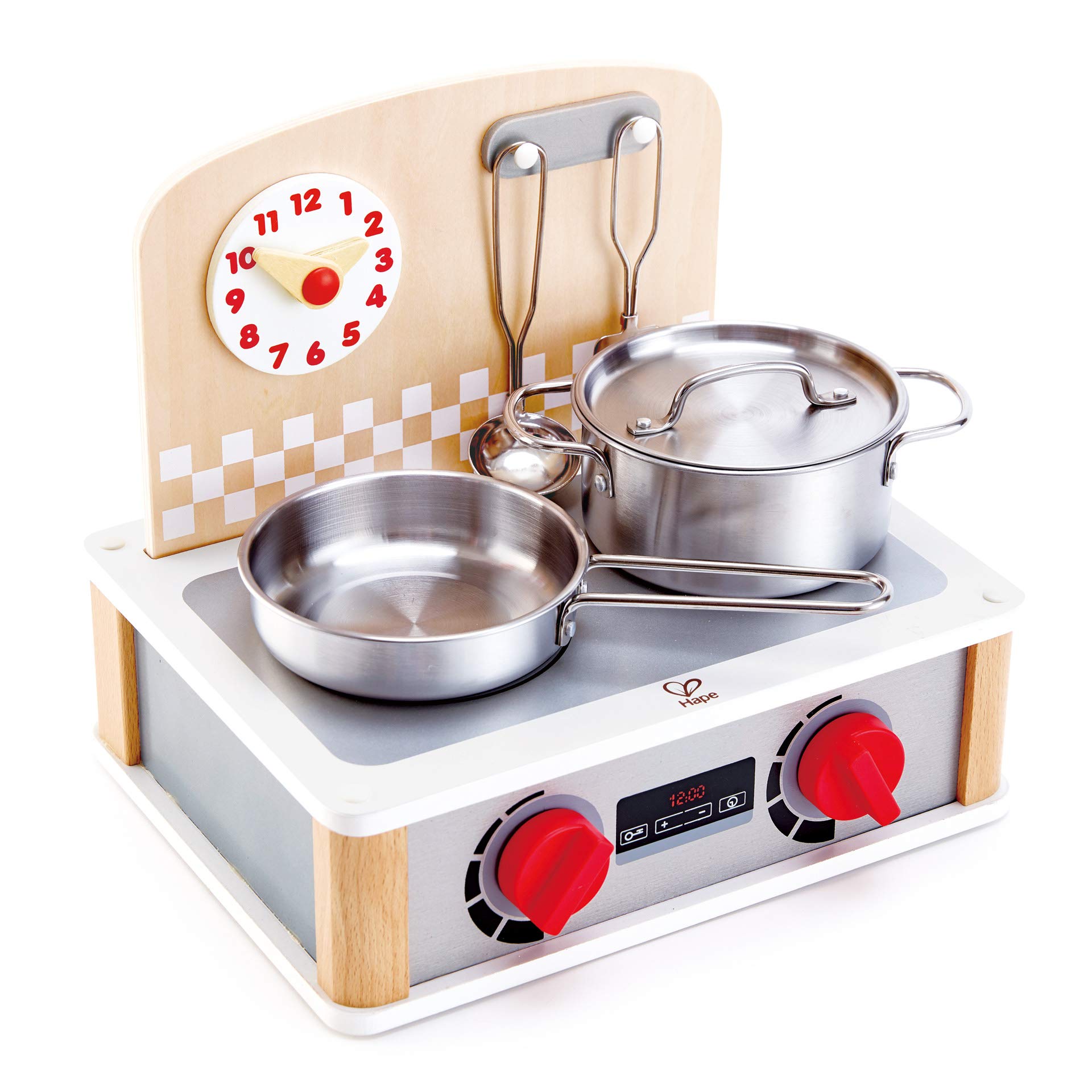 Foto 2 pulgar | Juego de Cocina Y Parrilla Con Forma De Madera 2 En 2 Simulacro De Juego De Rol Para Niños - Venta Internacional