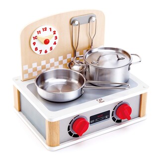 Foto 1 | Juego de Cocina Y Parrilla Con Forma De Madera 2 En 2 Simulacro De Juego De Rol Para Niños - Venta Internacional