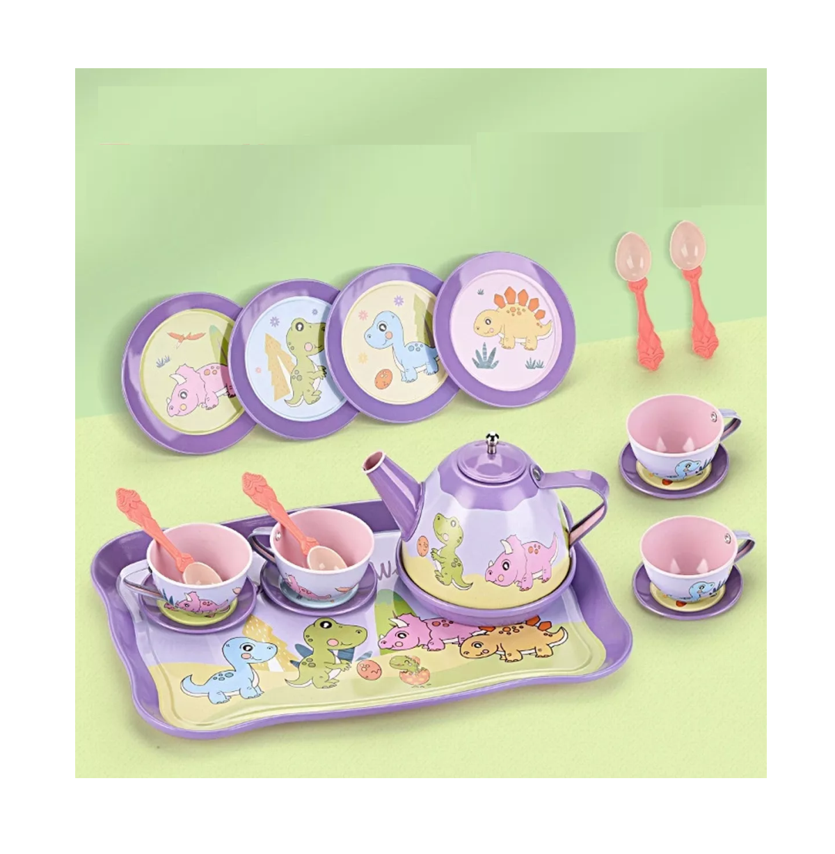 Foto 5 pulgar | Juguete De Cocina Juego De Té Para Niños Con Pastel De Jugue Fantasy Unicorn Belug