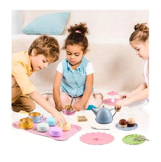Foto 3 | Juego De Fiesta De Té Para Niñas Diseño Puntos, Belug Multicolor