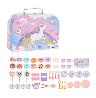 Foto 1 | Juguete De Cocina Juego De Té Para Niños Con Pastel De Jugue Fantasy Unicornio