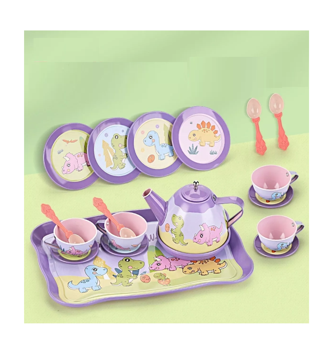 Foto 4 | Juguete De Cocina Juego De Té Para Niños Con Pastel De Jugue Fantasy Unicornio