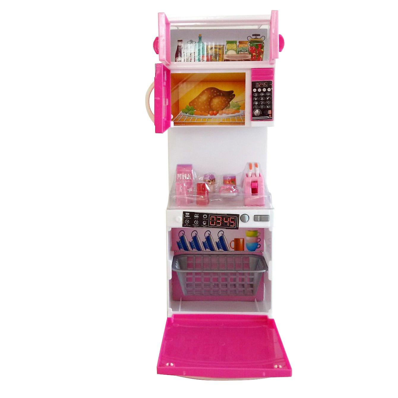 Foto 3 pulgar | Set De Cocina Pretend Play 3 En 1 Con Horno Eléctrico Para Niños - Venta Internacional.