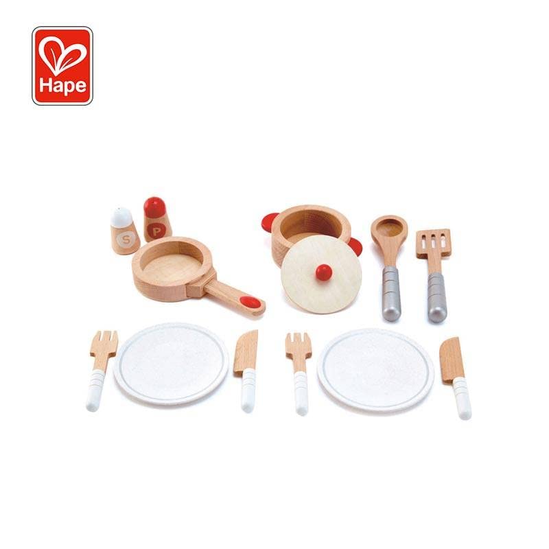 Foto 5 pulgar | Juego De Cocina Y Servicio Con Forma De Juego De 13 Piezas De Madera Con Acceso. - Venta Internacional.