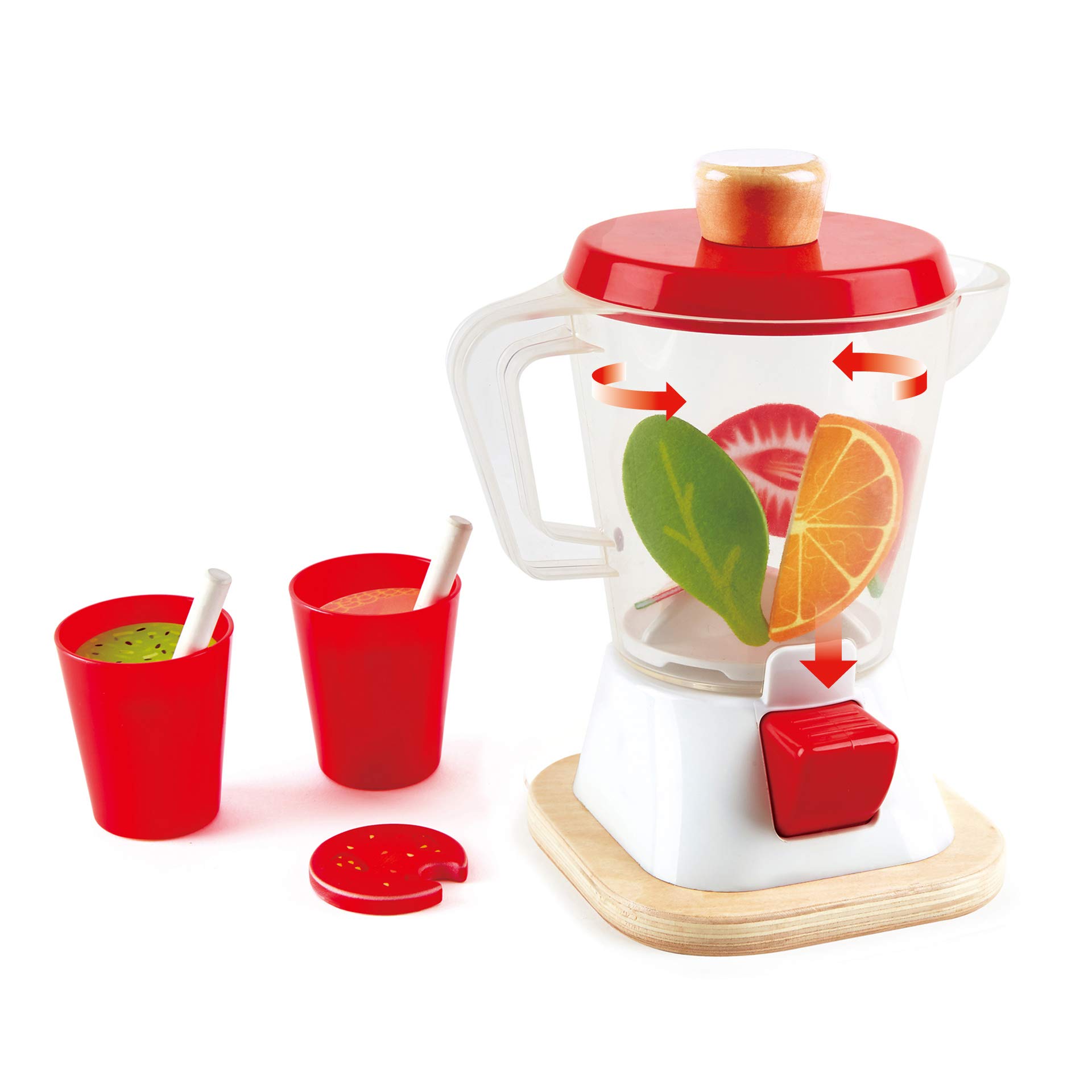 Foto 2 pulgar | Licuadora De Batidos De Cocina Hape Con Tazas Y Pajitas - Venta Internacional.