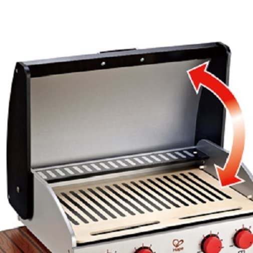 Foto 5 pulgar | Set De Cocina Pretend Playset Hape Wooden Gourmet Grill Para Niños - Venta Internacional.