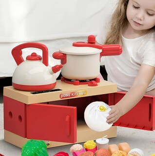Foto 2 | Set De Cocina Xtellar Con 70 Piezas De Juguete: Utensilios Y Alimentos Con Luces Para Niños