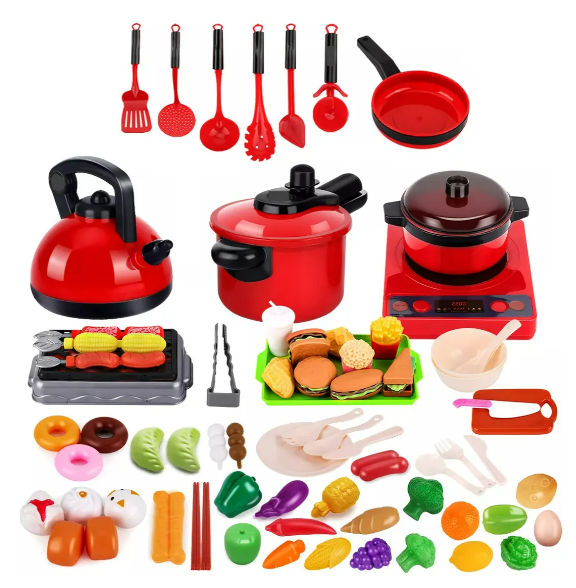 Foto 2 pulgar | Xtellar Set Aprende Y Juega: 82 Piezas De Cocina Para Niños - Juguete Educativo E Interactivo