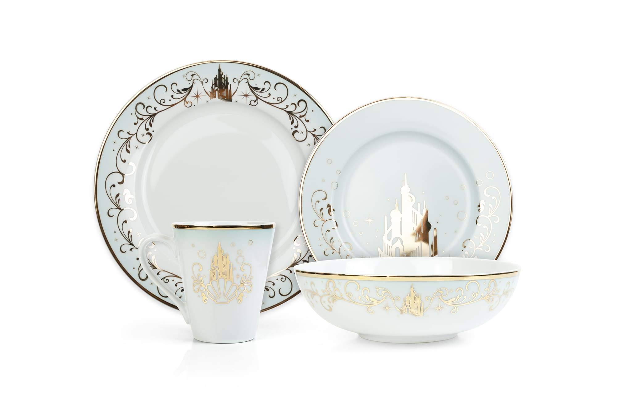 Foto 4 | Set De Vajilla Hengulus Disney Collection 1 Cinderella Aladdin - Venta Internacional.
