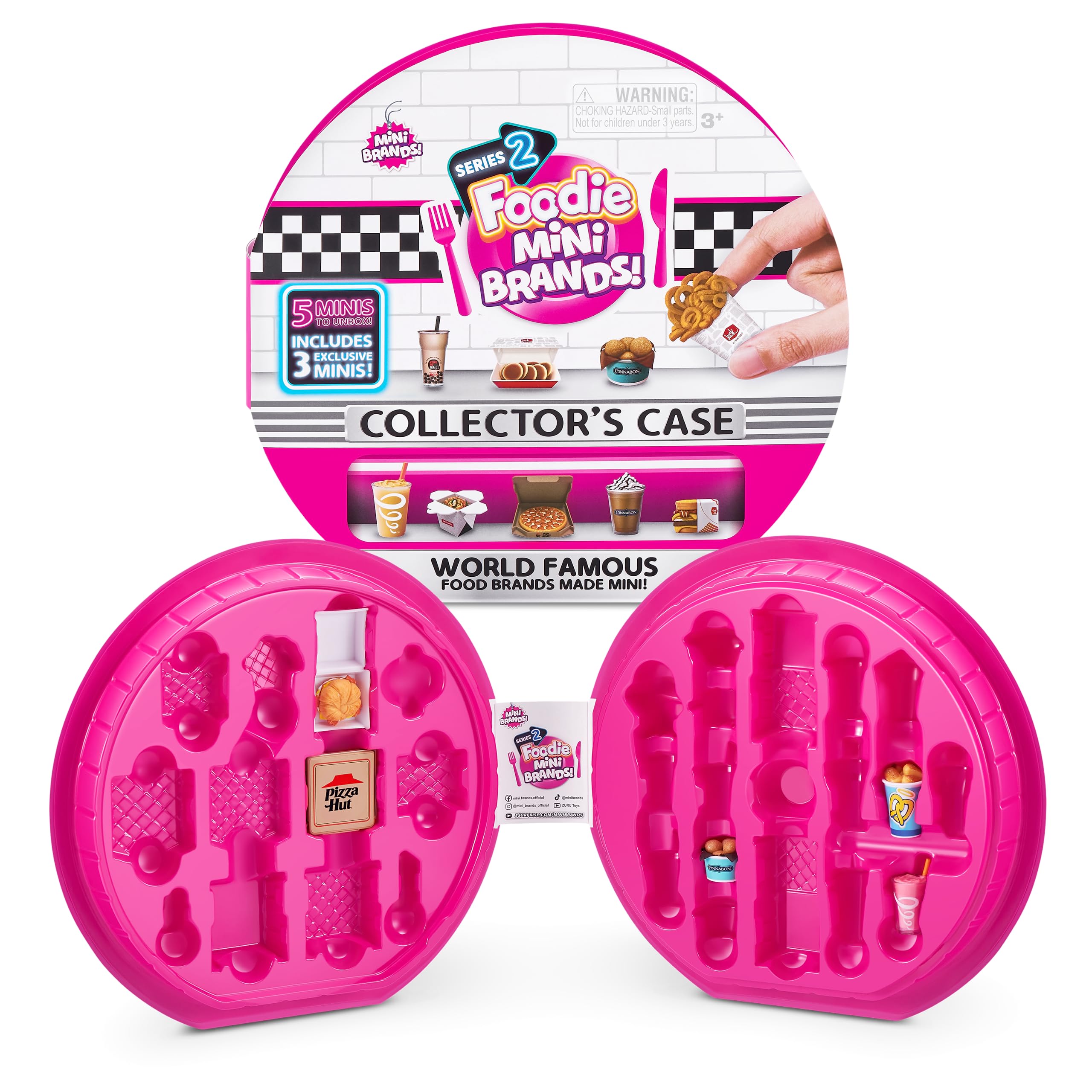 Foto 2 pulgar | Estuche De Coleccionista Mini Brands Foodie Series 2 Zuru Para Niñas - Venta Internacional.