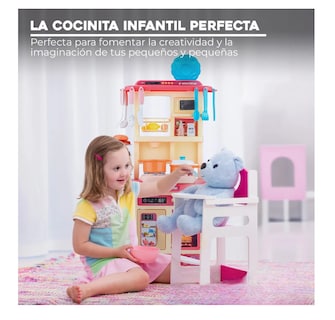 Foto 3 | Cocina Infantil Juguete Niños Con Luz Sonido + 53 Accesorios