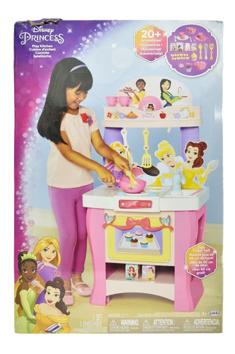 Foto 2 pulgar | Cocinita Princess Disney Con Accesorios Jakks Pacific Cd