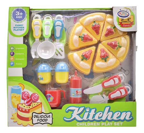 Juego De Cocina Divertido 17 Pz Cd