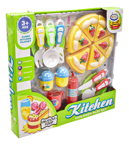 Foto 3 | Juego De Cocina Divertido 17 Pz Cd