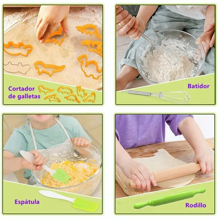 Foto 3 pulgar | Juego de Repostería Malubero para Niños con 25 piezas