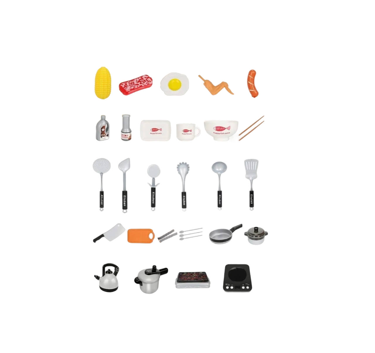 Juego de Cocina Kitchenchef Infantil 36 Piezas