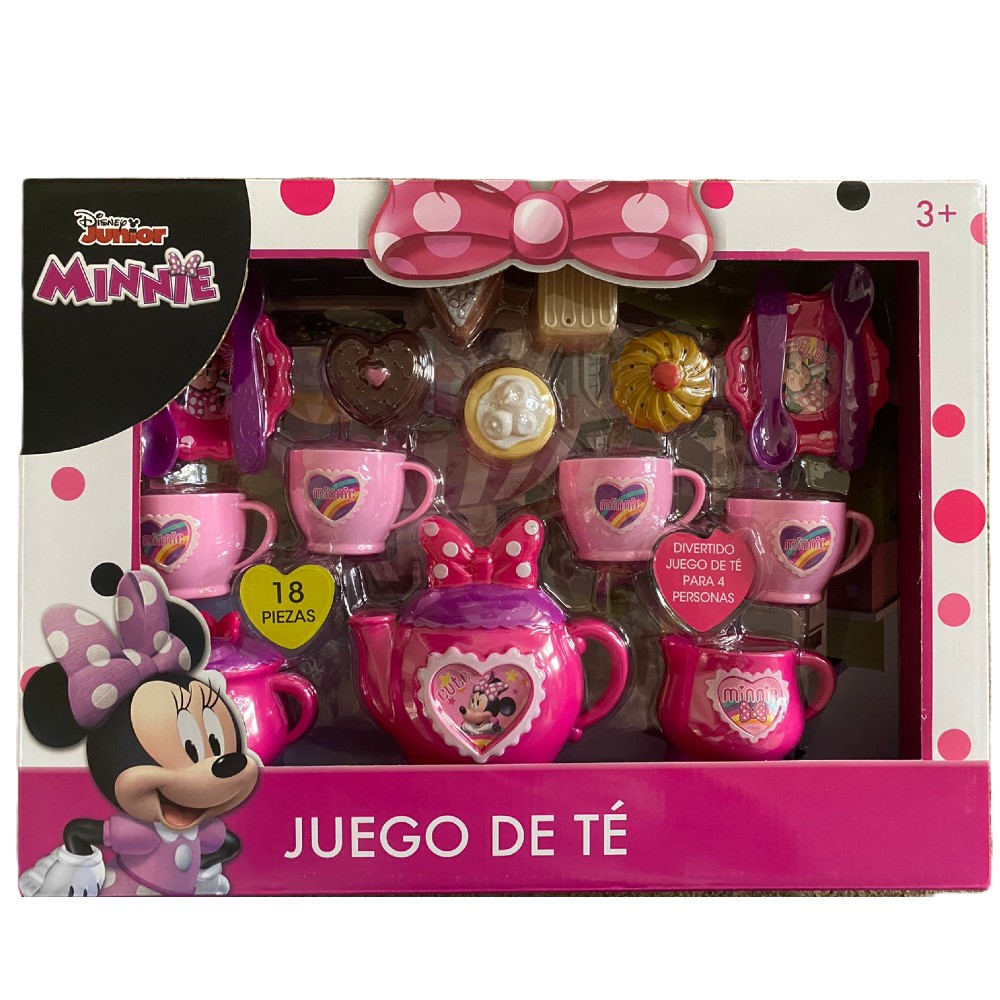 Foto 3 pulgar | Juego De Té Minnie Mouse 18 Pzas