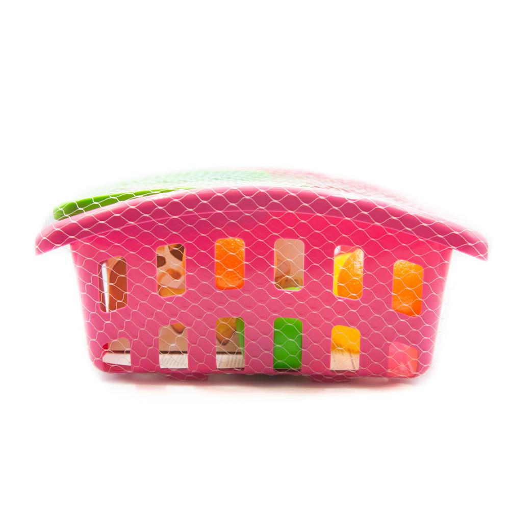 Foto 3 pulgar | Canastilla De Compras Prinsel 20242 Shopping Basket color Rosa