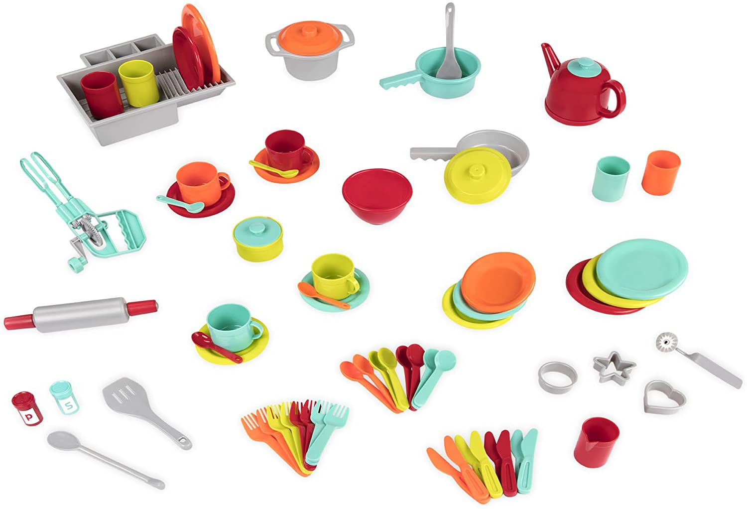 Foto 4 pulgar | Venta Internacional- Set de Juguetes de Cocina Battat Deluxe Kitchen