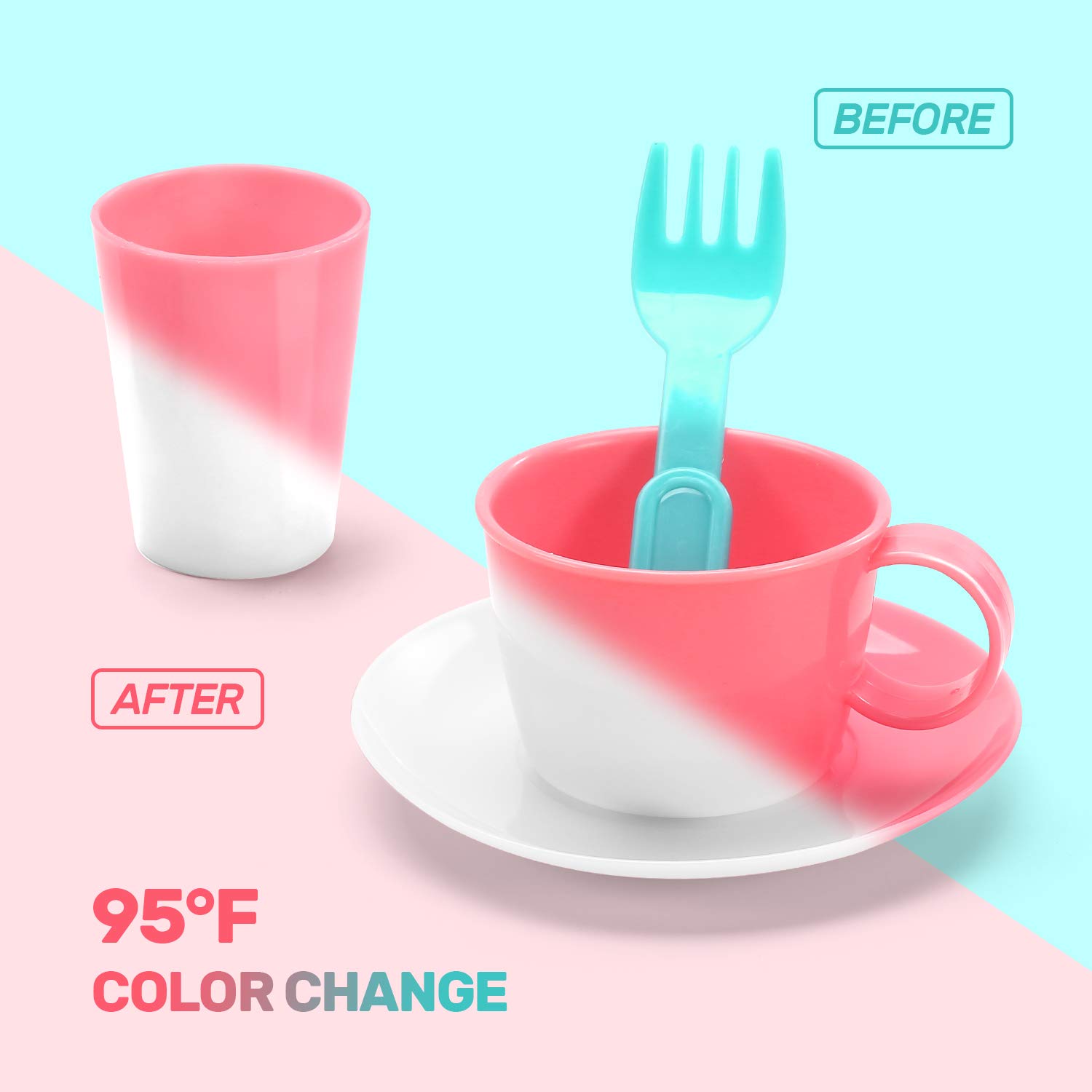 Foto 5 pulgar | Venta Internacional - Fregadero de Juguete Cambia de Color con Agua + Accesorios