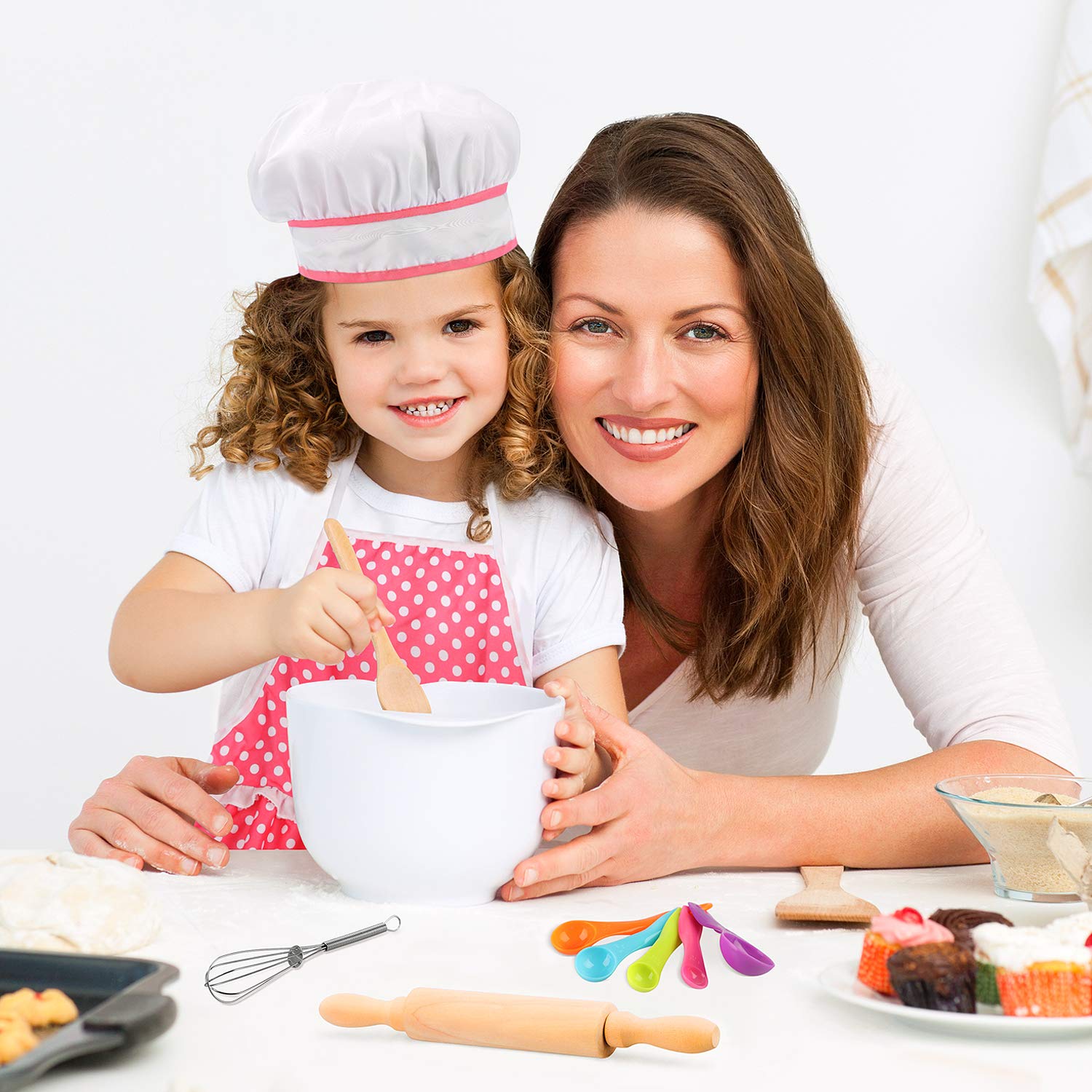 Foto 8 pulgar | Venta Internacional - Set De Cocina Y Repostería Para Niños, Disfraz De Chef, 19 Unidades, Kkones