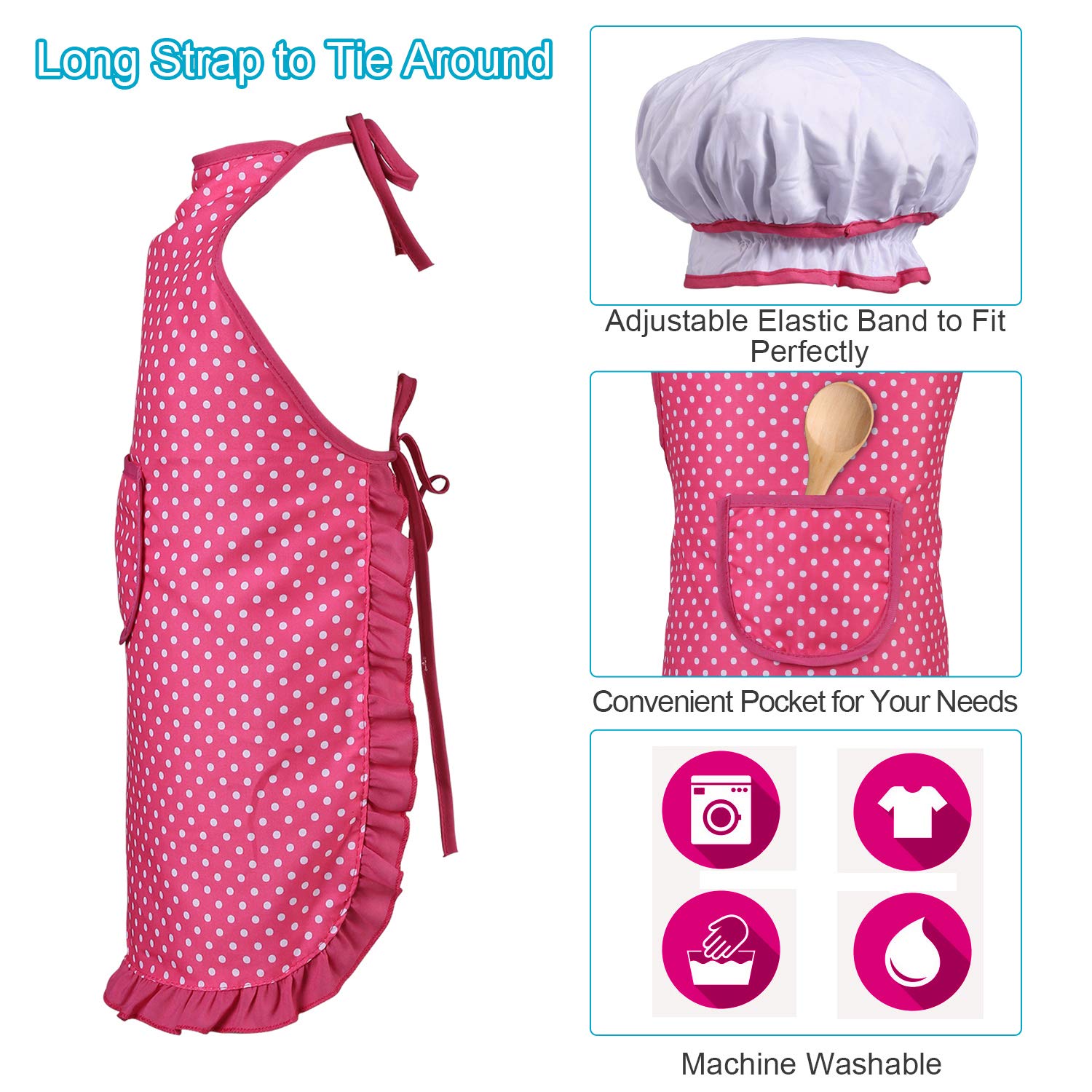 Foto 6 pulgar | Venta Internacional - Set De Cocina Pretend Play Juboury Con Utensilios De Cocina De Acero Inoxidable