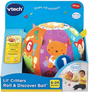 Foto 5 | Pelota para Bebé Vtech Lil' Critters Roll & Discover Multicolor - Venta Internacional