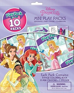 Foto 1 | Paquetes De Juegos Para Colorear Disney Princess Bendon 41877 X10 - Venta Internacional.