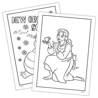Foto 7 | Paquetes De Juegos Para Colorear Disney Princess Bendon 41877 X10 - Venta Internacional.