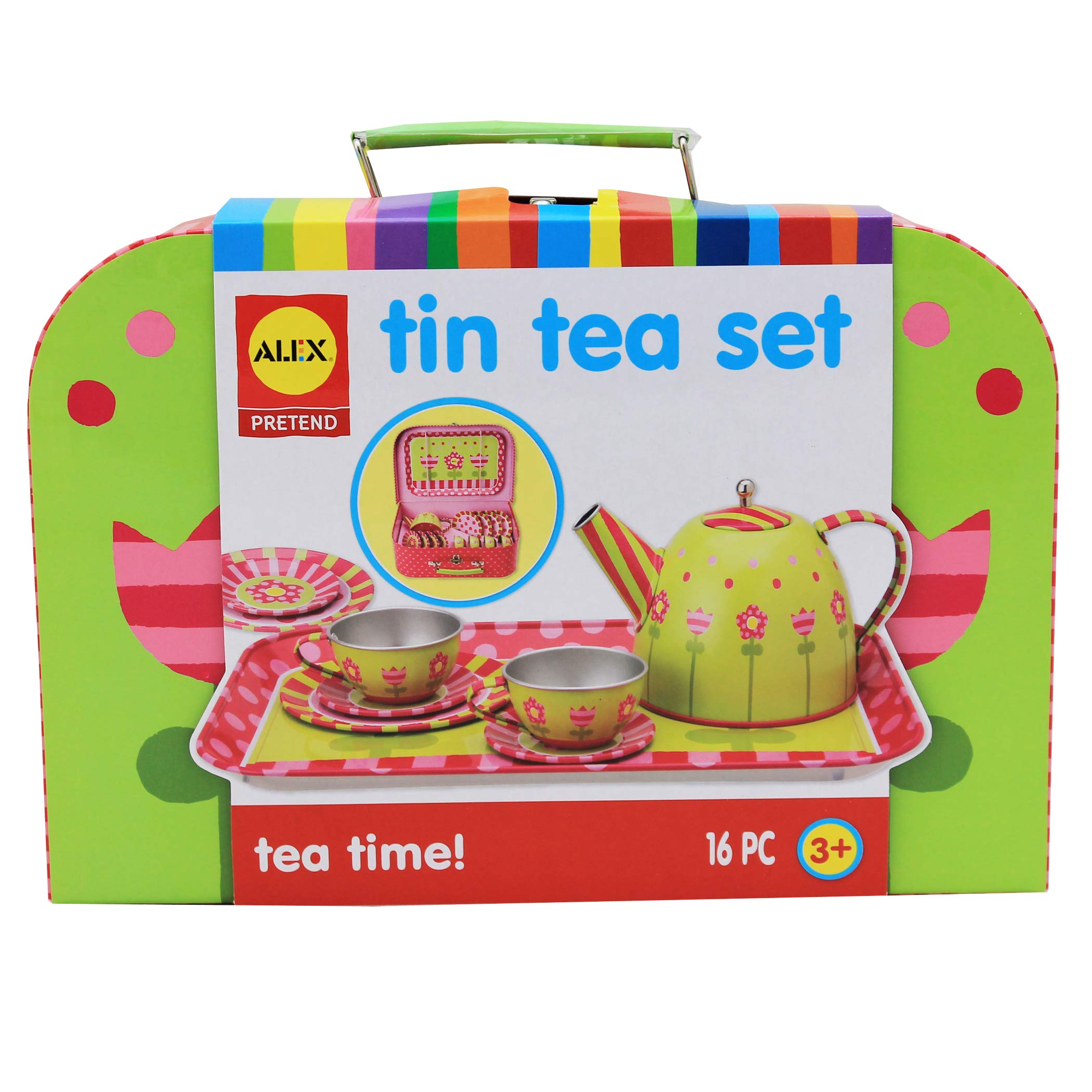 Foto 2 pulgar | Juego de Té Alex Pretend Tea Time 16 Piezas - Venta Internacional