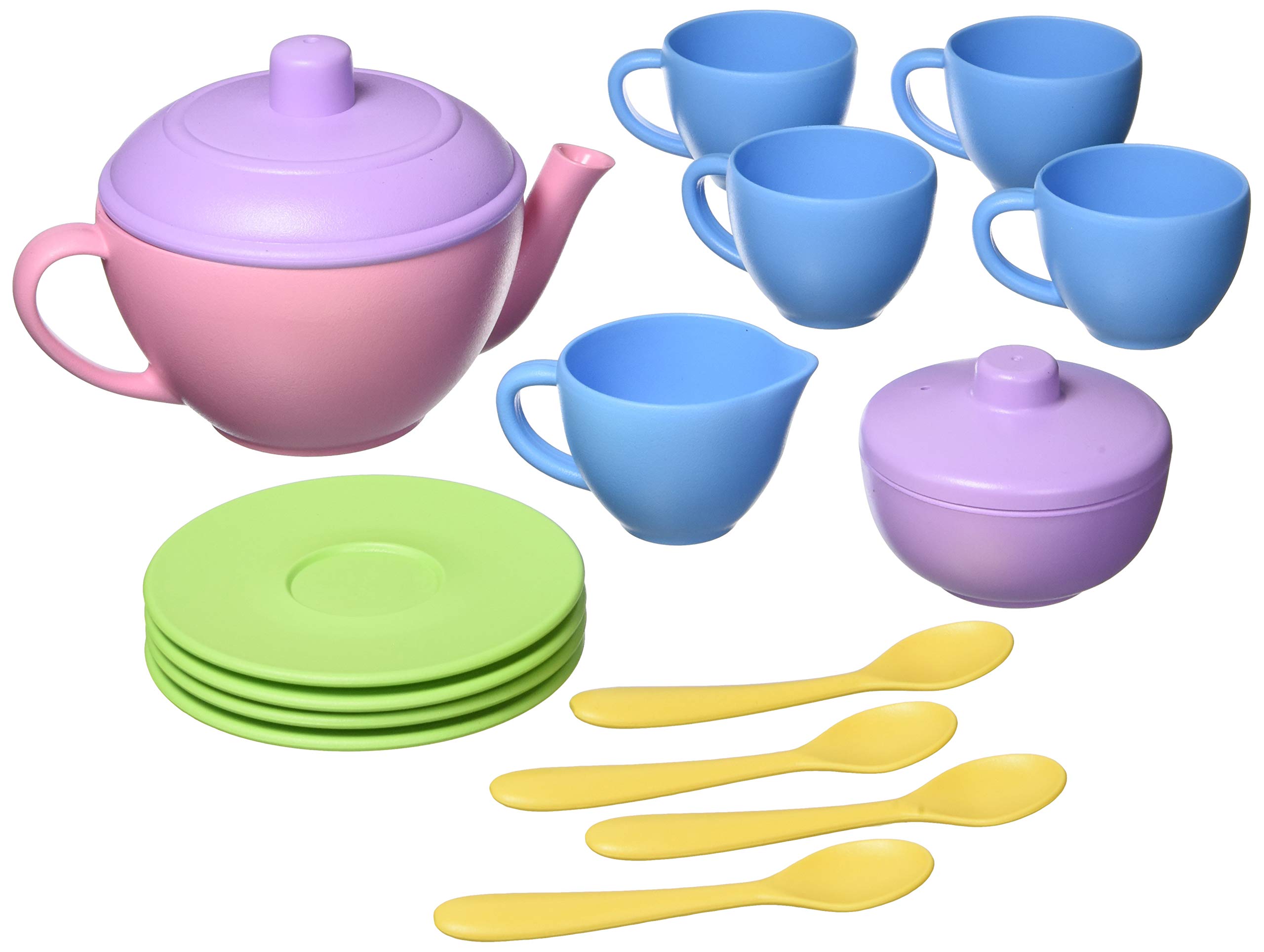Foto 2 pulgar | Juego De Té Green Toys Pink 4c, 17 Piezas, Juego De Simulación Para Niños - Venta Internacional.
