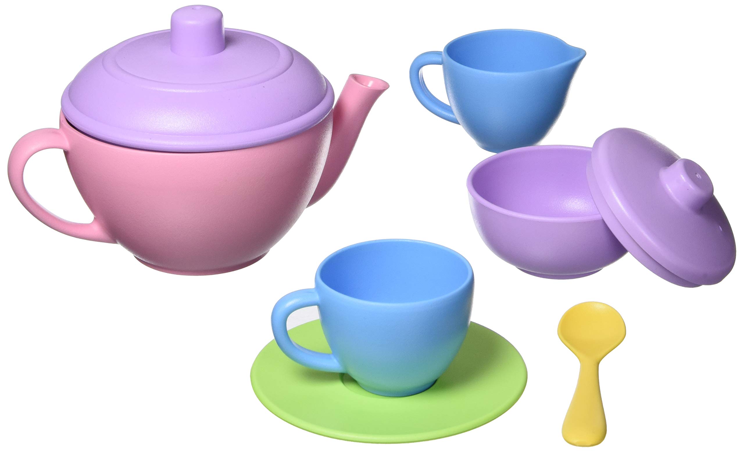 Foto 3 pulgar | Juego De Té Green Toys Pink 4c, 17 Piezas, Juego De Simulación Para Niños - Venta Internacional.