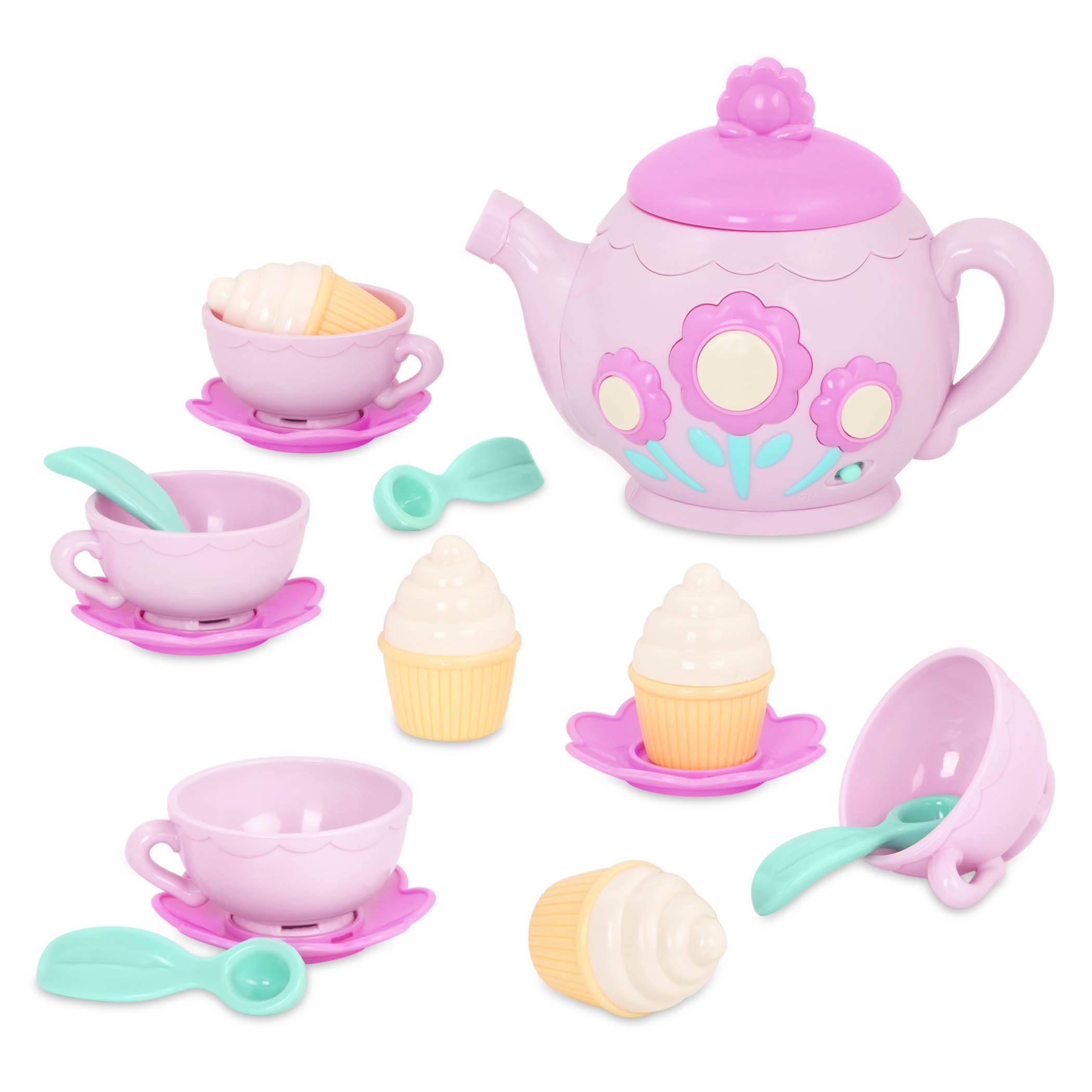 Foto 2 pulgar | Juego De Té Battat Play Circle, Tetera Para Cantar, De 3 Años O Más, 17 Unidades - Venta Internacional.