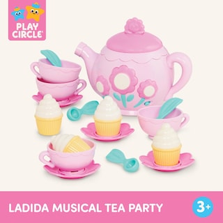 Foto 6 | Juego De Té Battat Play Circle, Tetera Para Cantar, De 3 Años O Más, 17 Unidades - Venta Internacional.