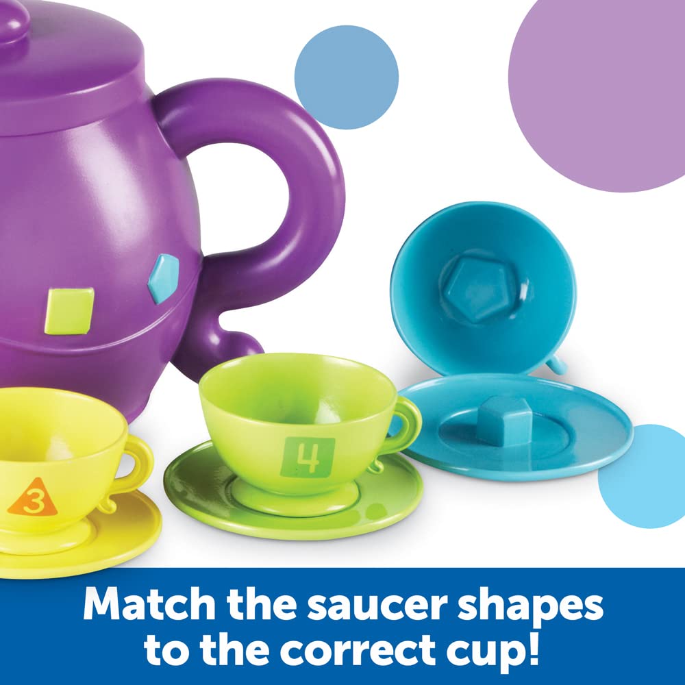 Foto 4 pulgar | Set De Té Learning Resources Serving Shapes, 11 Piezas, Más De 2 Años - Venta Internacional.
