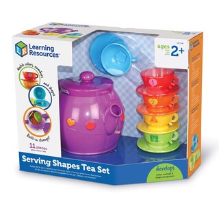 Foto 7 | Set De Té Learning Resources Serving Shapes, 11 Piezas, Más De 2 Años - Venta Internacional.