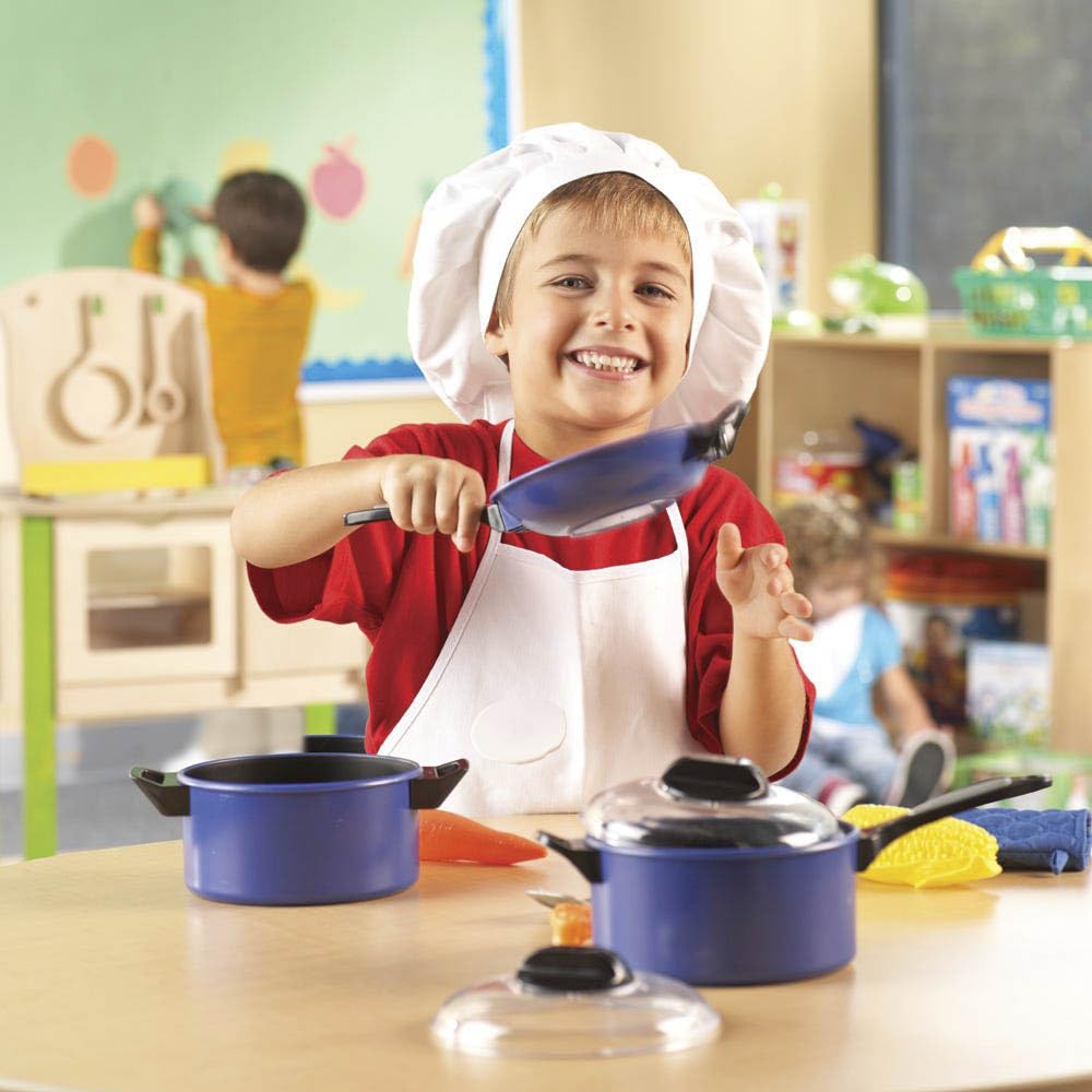 Foto 3 pulgar | Set Pretend & Play Pro Chef De Kitchen Toys Learning Resources - Venta Internacional.