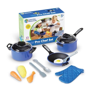 Foto 4 | Set Pretend & Play Pro Chef De Kitchen Toys Learning Resources - Venta Internacional.