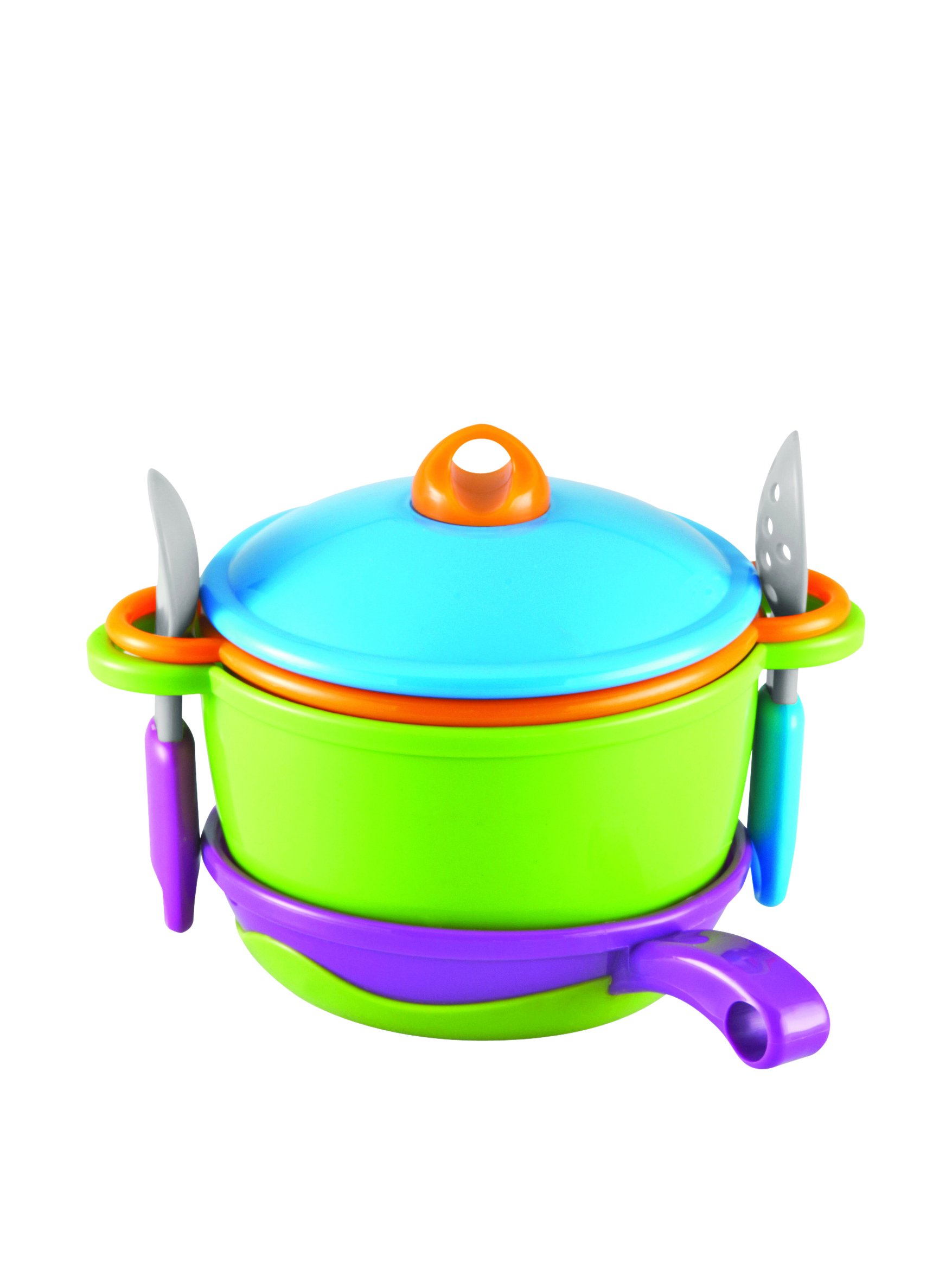 Pretend Play Food Learning Resources New Sprouts Cook It! 6 Piezas - Venta Internacional.