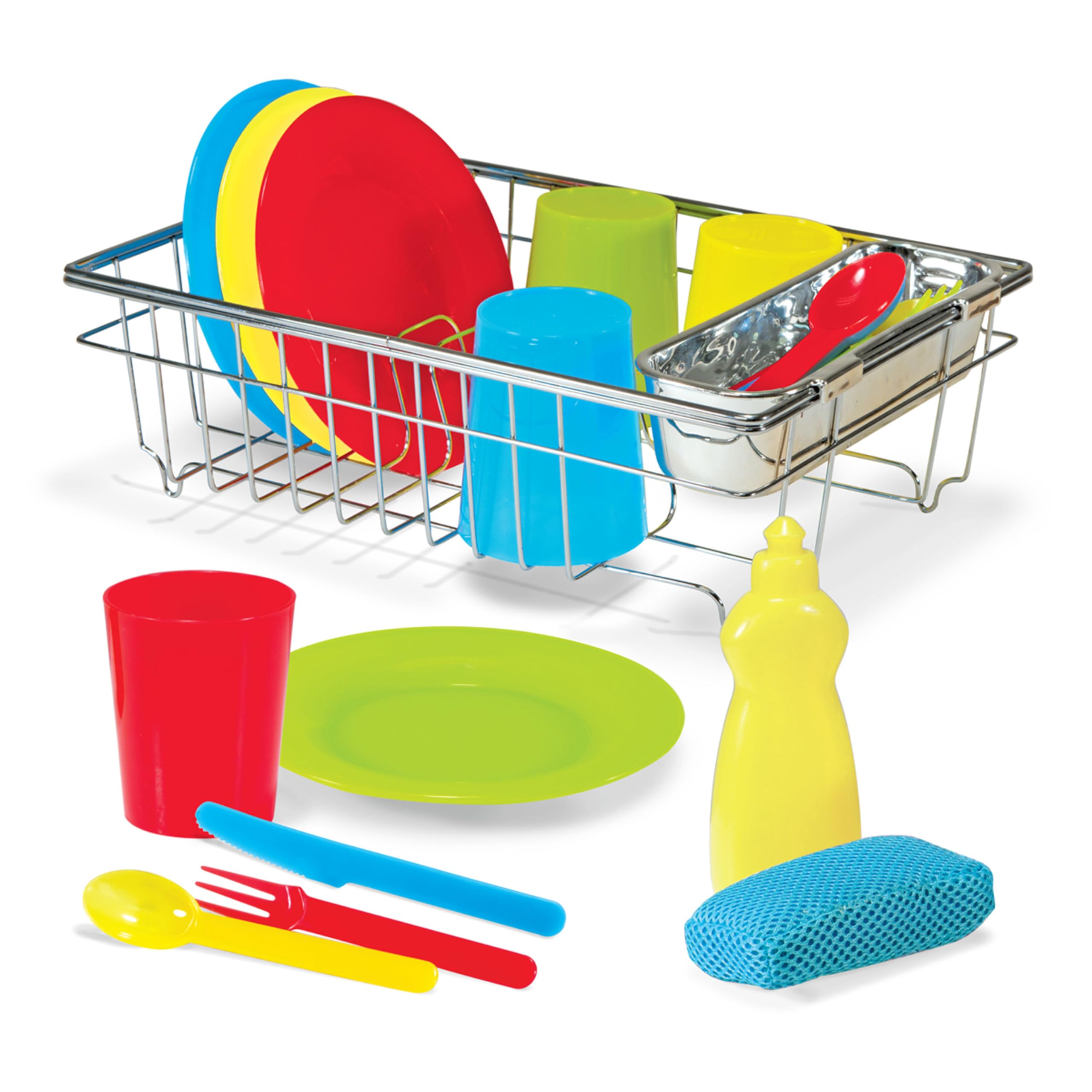 Foto 2 pulgar | Juego de Platos de Juguete Melissa & Doug Multicolor 24 Piezas - Venta Internacional