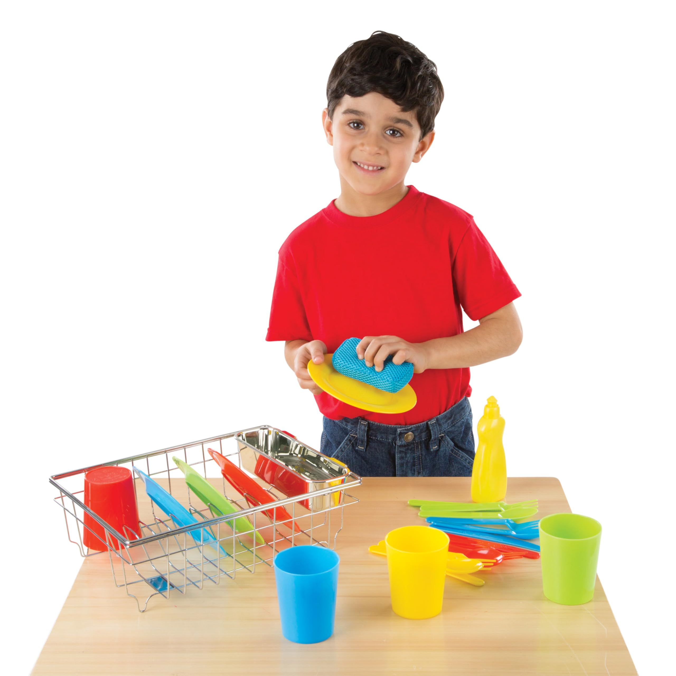 Foto 4 pulgar | Juego de Platos de Juguete Melissa & Doug Multicolor 24 Piezas - Venta Internacional