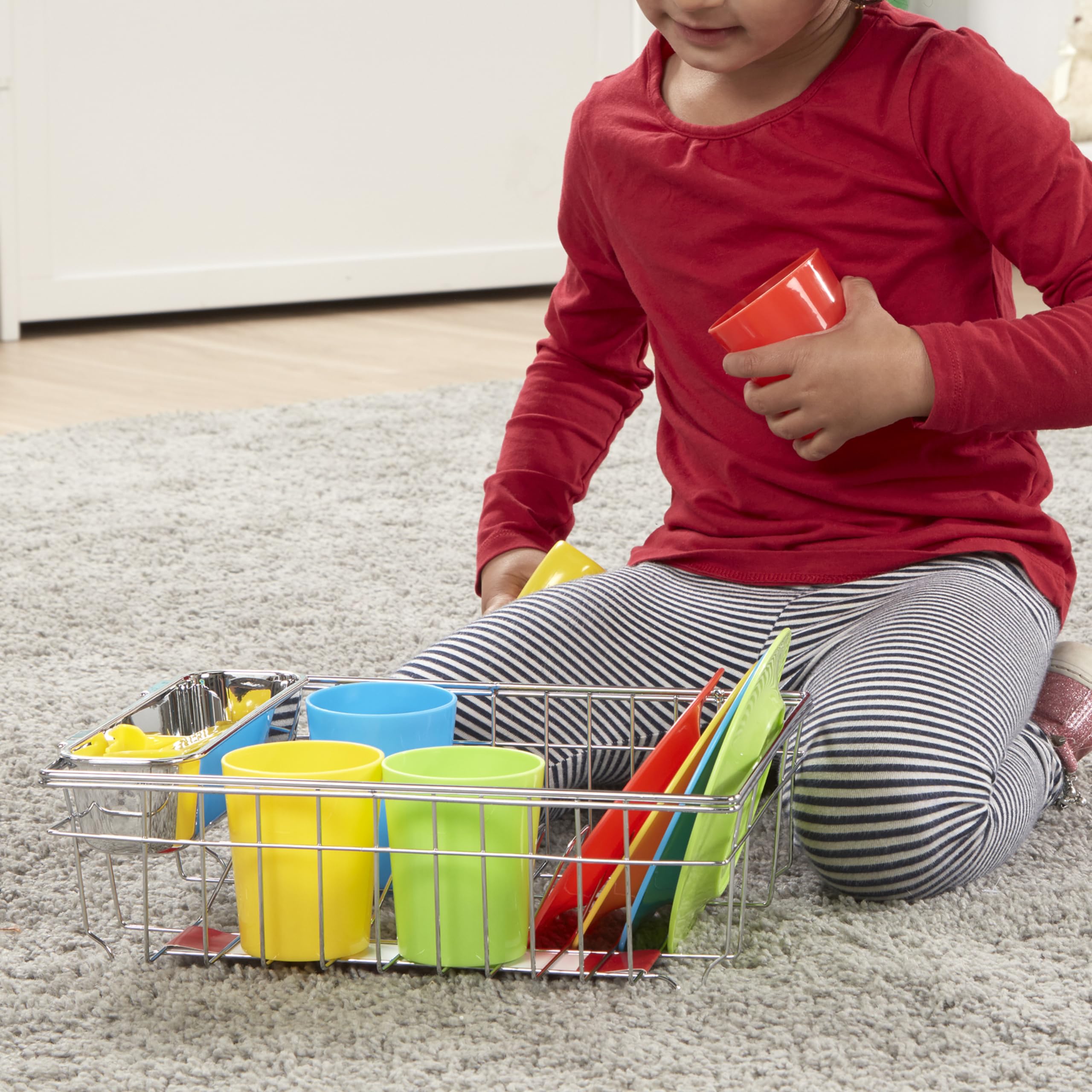 Foto 8 pulgar | Juego de Platos de Juguete Melissa & Doug Multicolor 24 Piezas - Venta Internacional